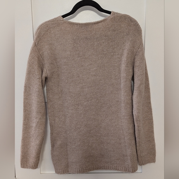 Cream CRHaza Sequins Pullover Knit Sweater - Picture 6 of 8